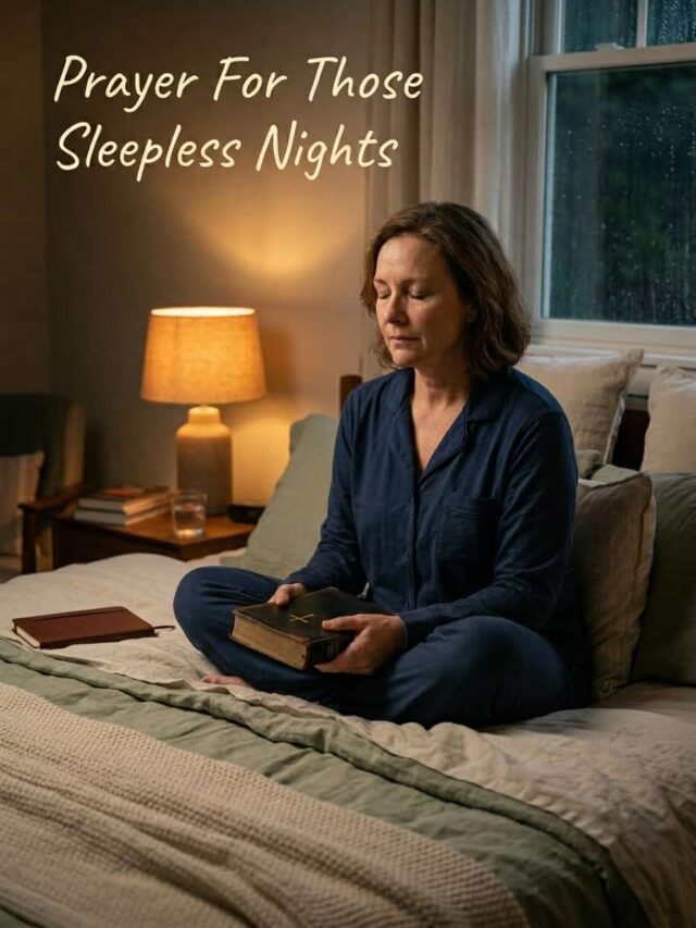 Prayer For Those Sleepless Nights