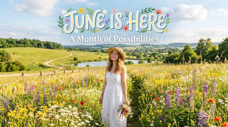 Daily Prayer For Today June Is Here Walking Into a Month of New Possibilities