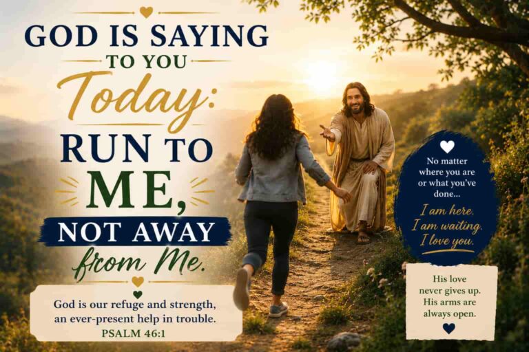 Running to God in Times of Trouble - A Psalm 46:1 Prayer