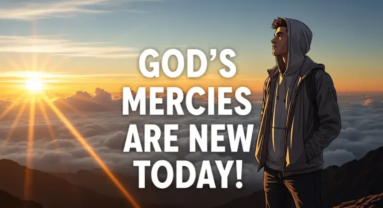Prayer For Today - God’s Mercies Are New Today