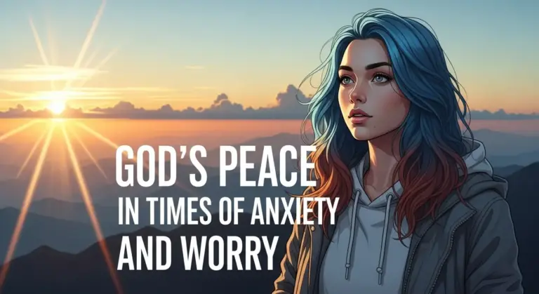 Prayer For Today - God's Peace in Times of Anxiety and Worry