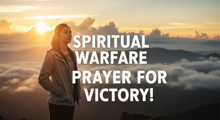 Prayer For Today - Spiritual Warfare Prayer for Victory